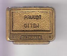 RARE PINS PIN'S .. TV RADIO TELEVISION TELEFUNKEN PRUVOT GITEM ABBEVILLE 80 ~D2