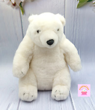 Peluche doudou ours polaire