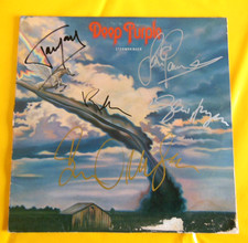 DEEP PURPLE   STORMBRINGER  SIGNED