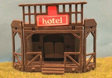 Maison Far West Ville Cowboys Abilene soldats anciens Atlantic,figurines 1/72