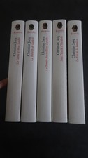 D1- Christian Jacq- Le fils de la lumière- le grand livre du mois-5/5 volumes