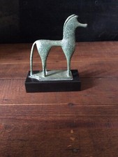 Cheval grec en résine moulage
