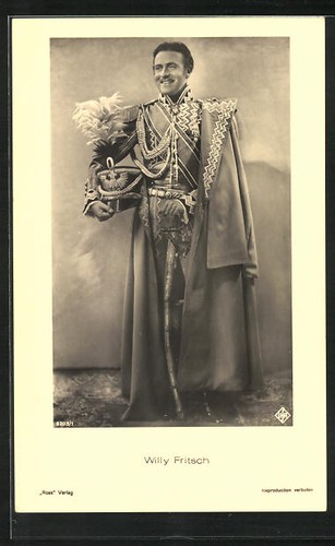 Postcard actor willy - postcard,