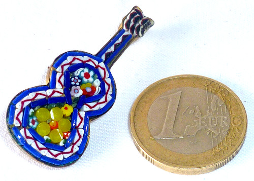 Ancienne broche guitare - guitare, en