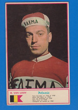 CYCLISME carte cycliste RIK VAN LOOY Equipe FAEMA édition MIROIR SPRINT