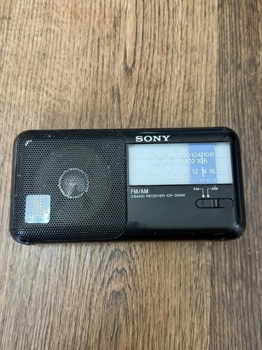 Sony icf 350w 2 band - sony,