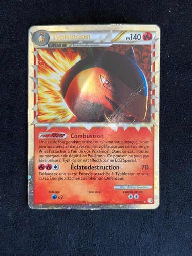 Carte pokémon typhlosion - pokémon,