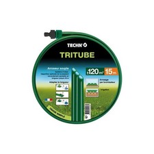 ARROSEUR SOUPLE TRITUBE VERT