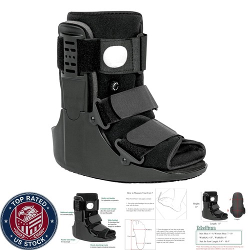 Rocker sole walking boot - boot,
