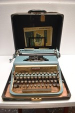 Underwood Silencieuse Languette de Luxe Doré Tactile Portable Écrire 1957 * /
