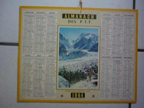 Calendrier almanach des - calendrier,