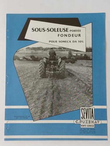Prospectus années 50 - prospectus,