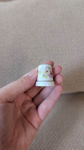 Dé coudre porcelaine - dé, à