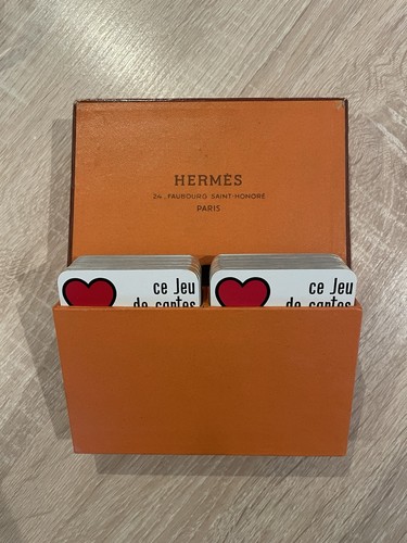 Double jeu cartes hermès - double,
