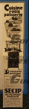 Secip cuisiniere petrole - secip,