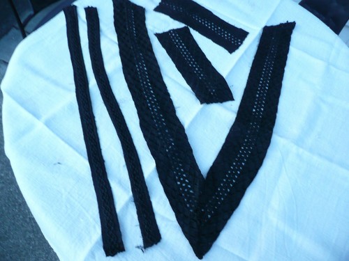 Parement galon ancien pour - ancien,