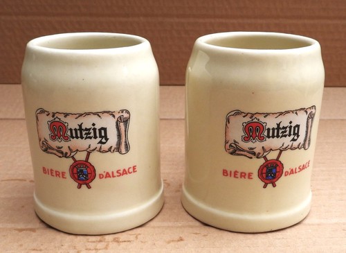 Lot chopes bière - chopes, à