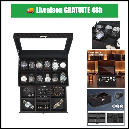 Boîte montres bijoux 12 - boîte,