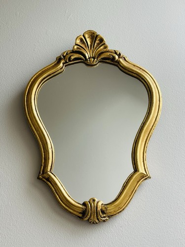 Miroir mural doré style louis - style,