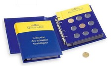 Classeur pour 72 médailles touristiques - Monnaie de Paris -328823- Leuchtturm