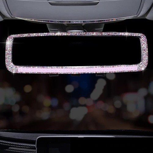 Arrière vue miroir strass - vue,