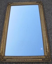 Miroir au mercure restauration à vagues