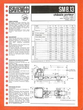 SAVIEM SM 8 . 13 / CHASSIS