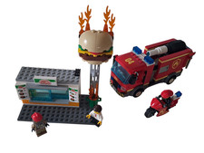 LEGO L'intervention des pompiers au restaurant de hamburgers 60214 LEGO CITY
