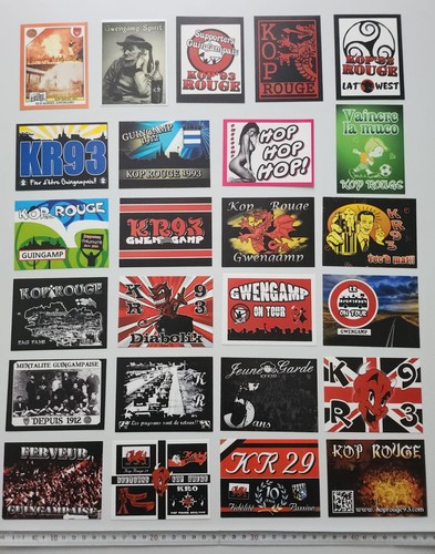 Sticker kop rouge avant - kop, en