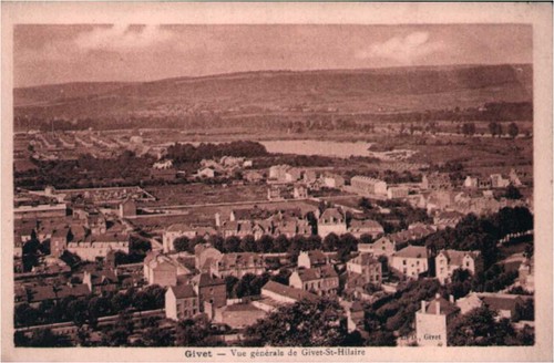 Cpa givet vue générale - 08,