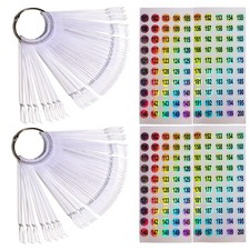 100 Pièces Nuancier Ongles