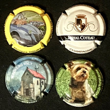 lot de 4 Capsules de champagne