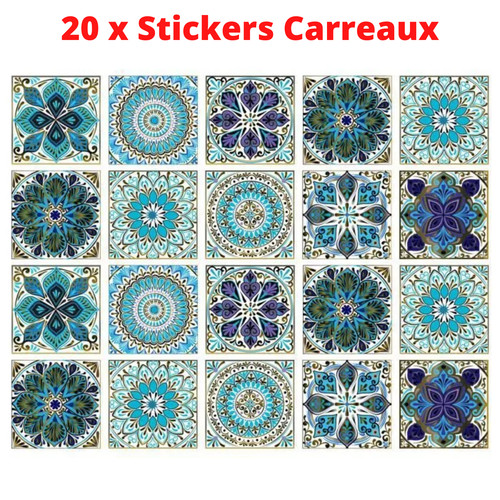 Stickers carreaux marocain - carreaux,