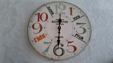 TFA Dostmann Vintage Analogue Mural Noir Kensington Station Horloge Design Rétro