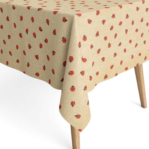 Nappe jacquard coton enduit - en,