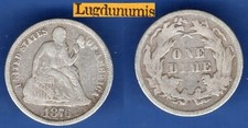Etats Unis One Dime 1876