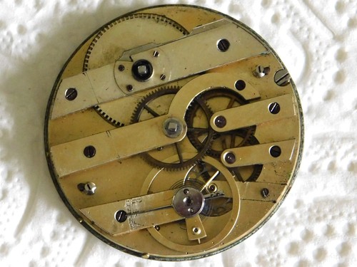 Mouvement gousset cylindre - gousset, a
