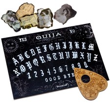 Noir Planche Ouija Board avec sa Goutte avec Instructions détaillées