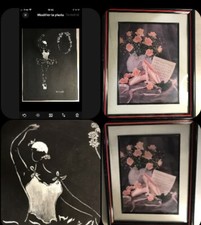 Ensemble Vintage de tableau &