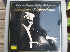 Coffret de 8 Disques d'Herbert Von Karajan Beethoven 9 Symphonies