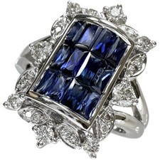 Bague US 6.2 saphir 1.50ct