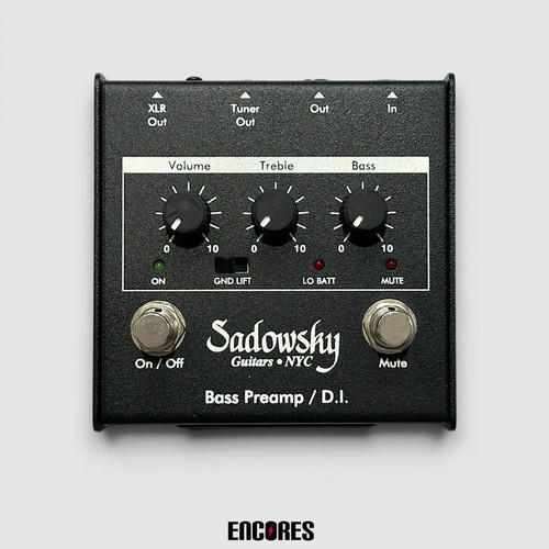 Sadowsky bass preamp - preamp, di