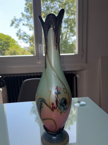 Vase verre soufflé - vase,