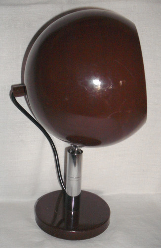 Applique eyeball marron