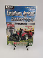 Jeu PC Exploitation Agricole Simulator Por 2014 Edition Platinum sans notices