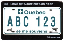 Quebec (Canada) Plaque
