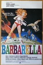 BARBARELLA jane fonda affiche