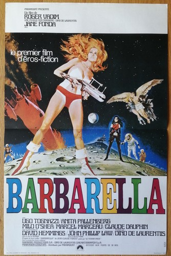 Barbarella jane fonda affiche - jane,