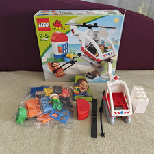Lego Duplo 5794 - L'Hélicoptère de Secours d'Urgence - Complet - Sauvetage