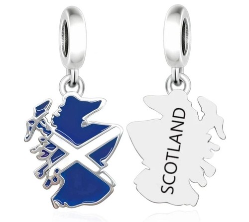 Scotland country map flag - country,